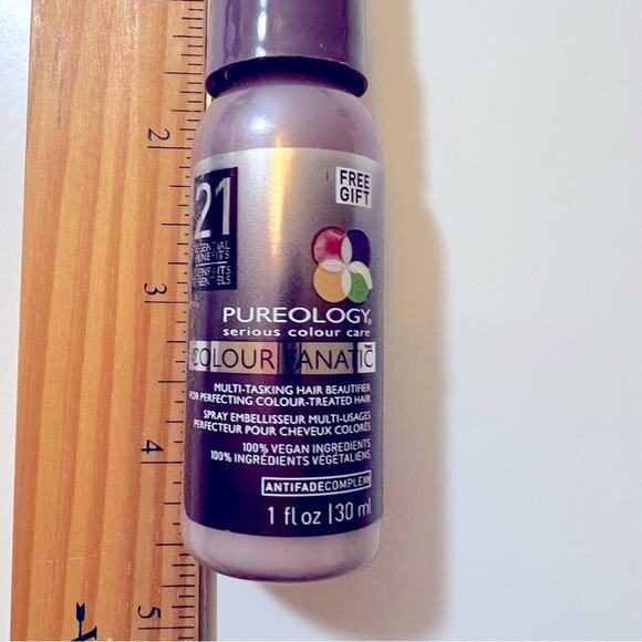 Pureology Colour Fanatic Multi-Tasking Hair Beautifier 1 fl oz/30ml mini travel - Picture 3 of 3
